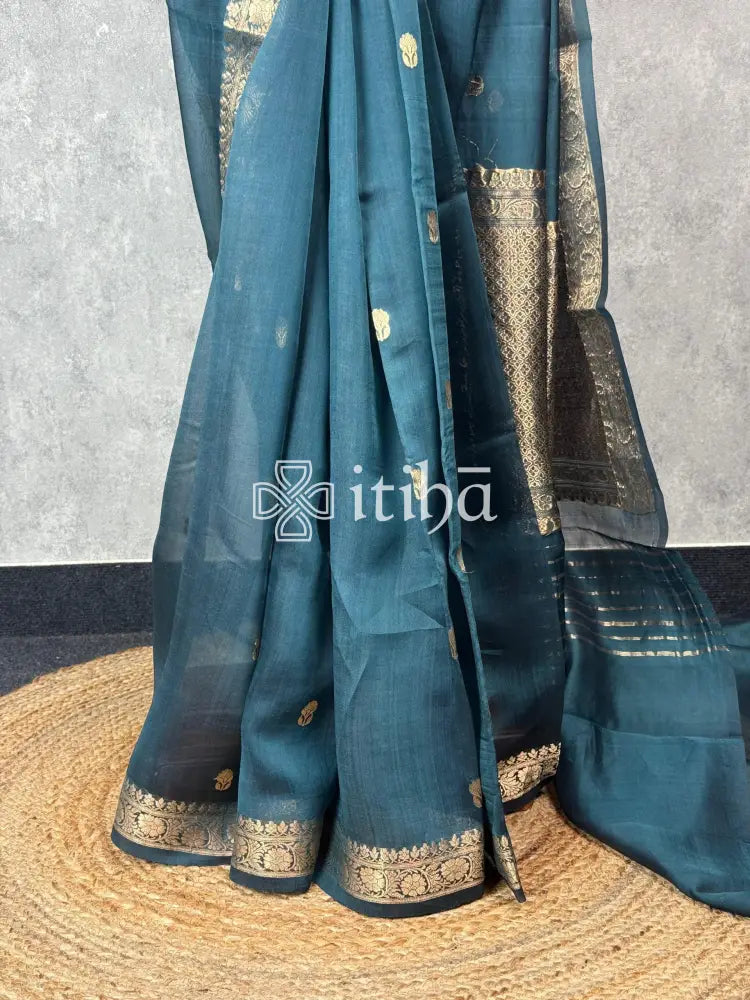 KORA KADUA BHUTA BANARASI SAREE
