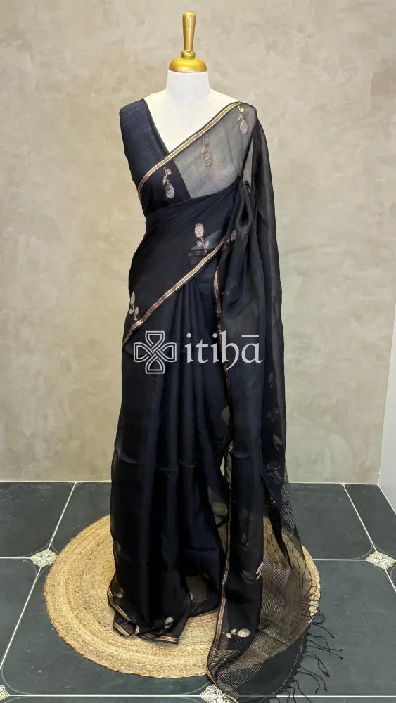 KORA MUSLIN JAMDANI SAREE