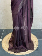 KORA MUSLIN SEQUENCE WEAVING SAREE