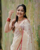 KOTA SILK POLKA DOTS SAREE