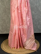 LINED TUSSAR SILK EMBROIDERYSAREE