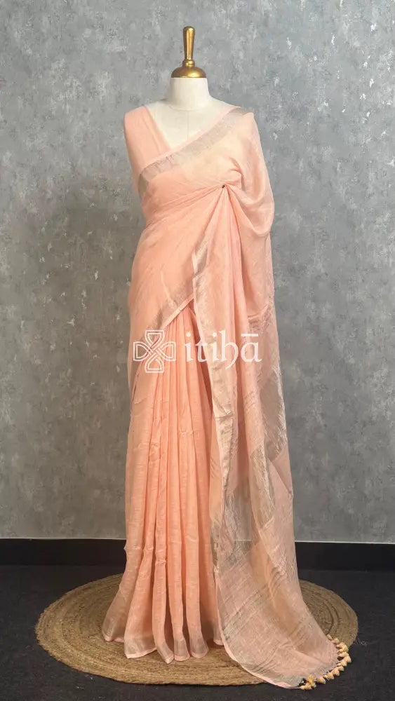 LINEN COTTON SAREE