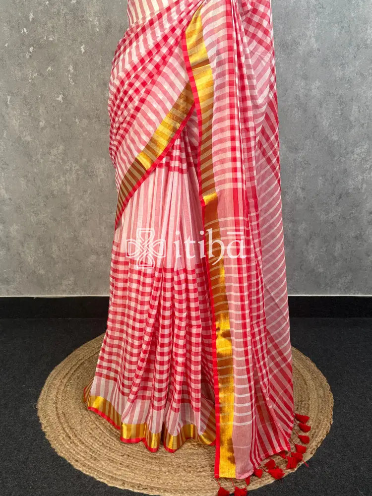 LINEN COTTON SAREE