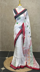 LINEN HANDLOOM SAREE