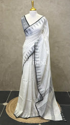 LINEN HANDLOOM SAREE