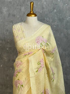 LINEN PRINTED SAREE