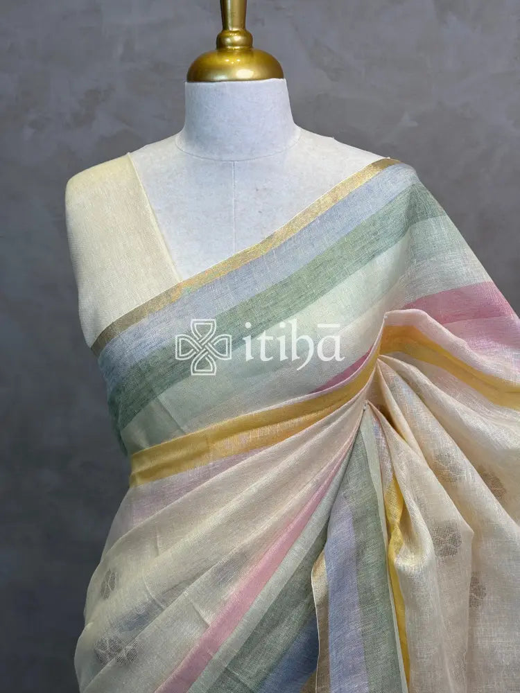 LINEN SAREE