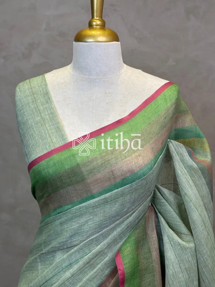 LINEN SAREE