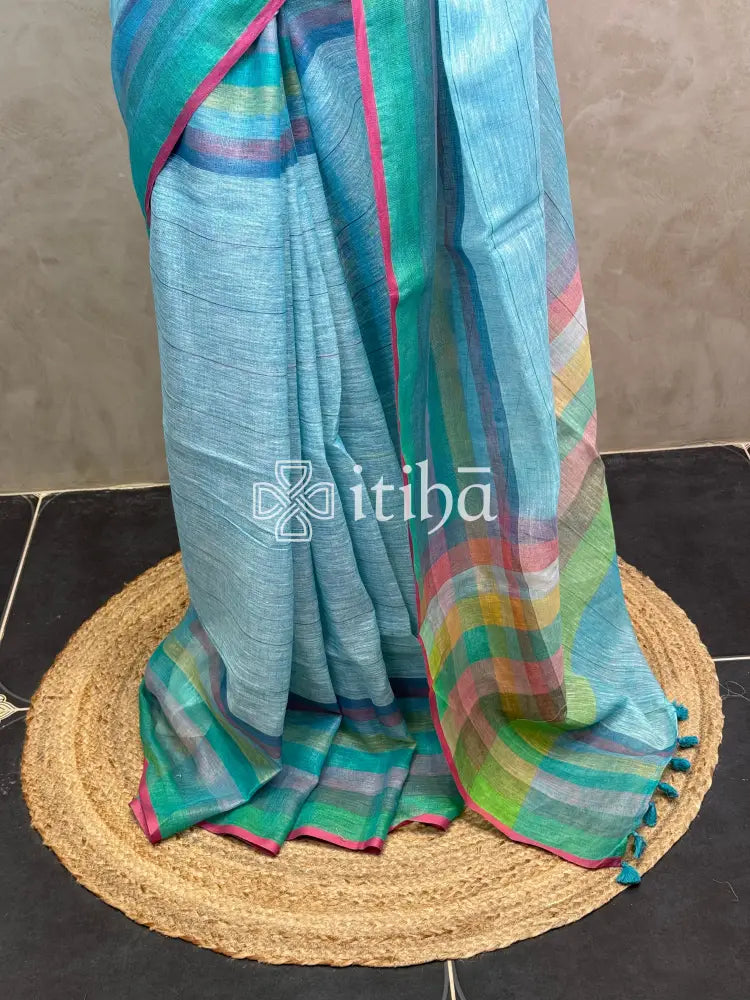 LINEN SAREE