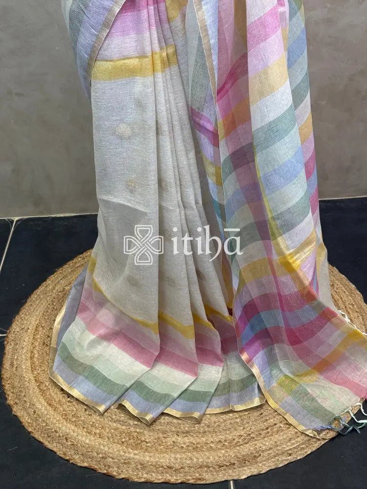 LINEN SAREE