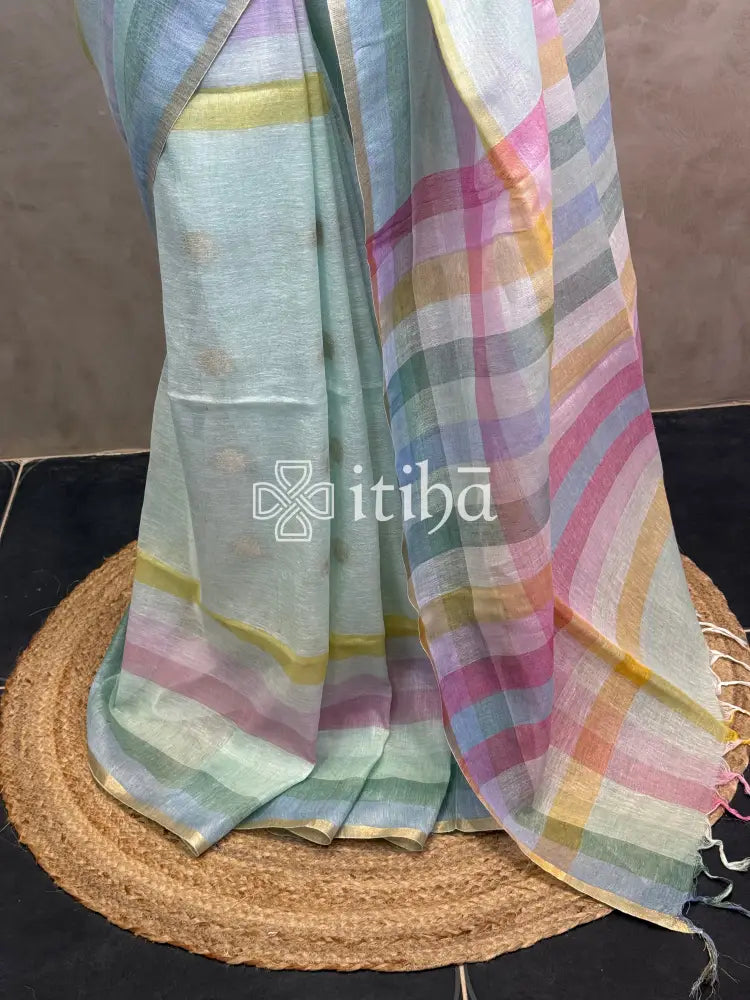 LINEN SAREE