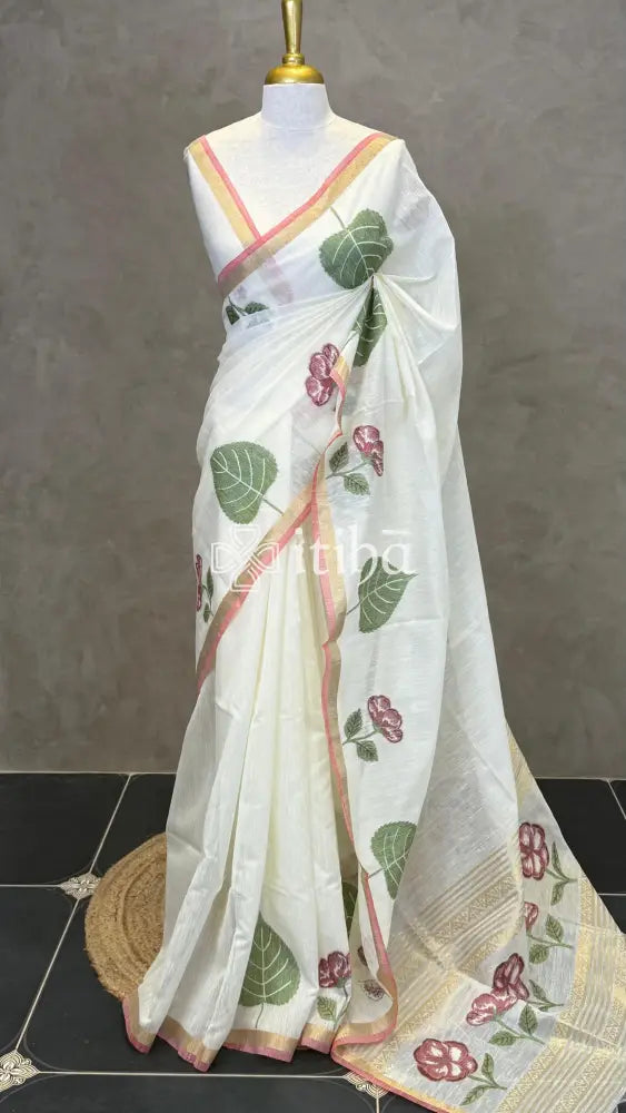 LINEN SAREE