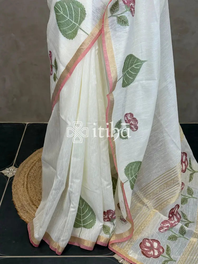 LINEN SAREE