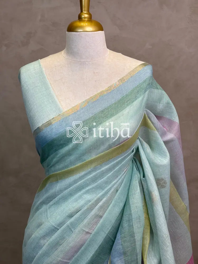 LINEN SAREE