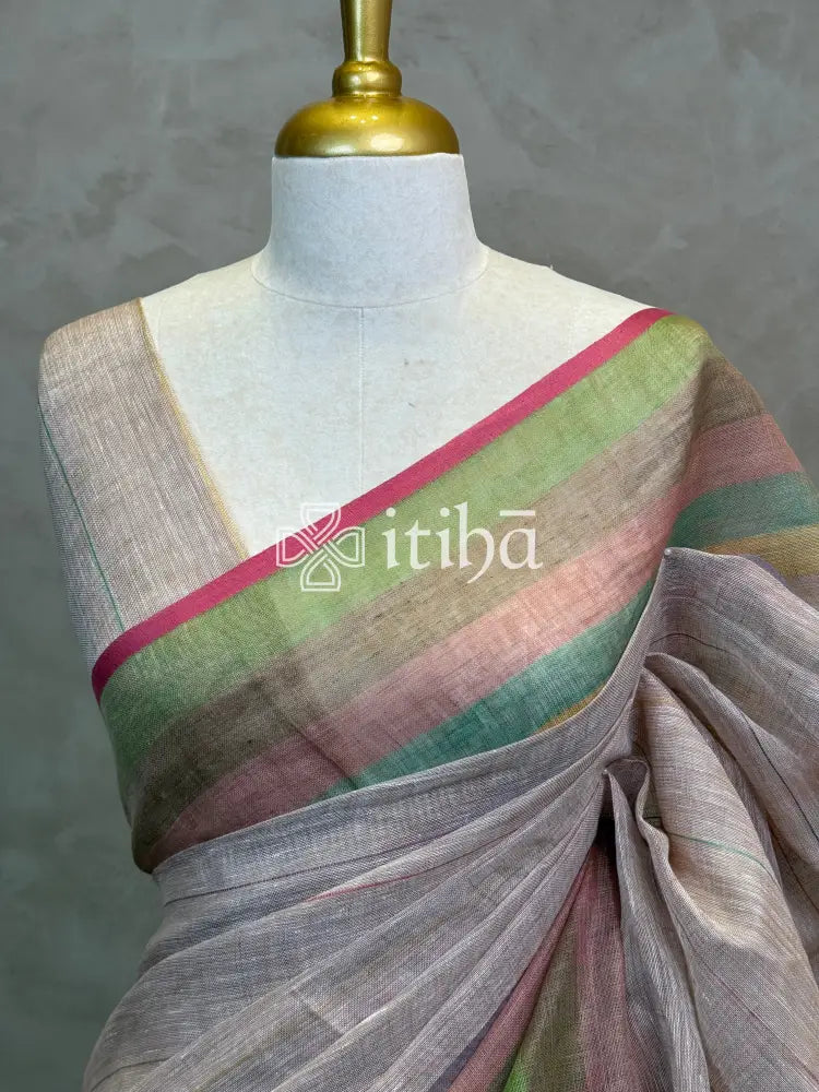 LINEN SAREE