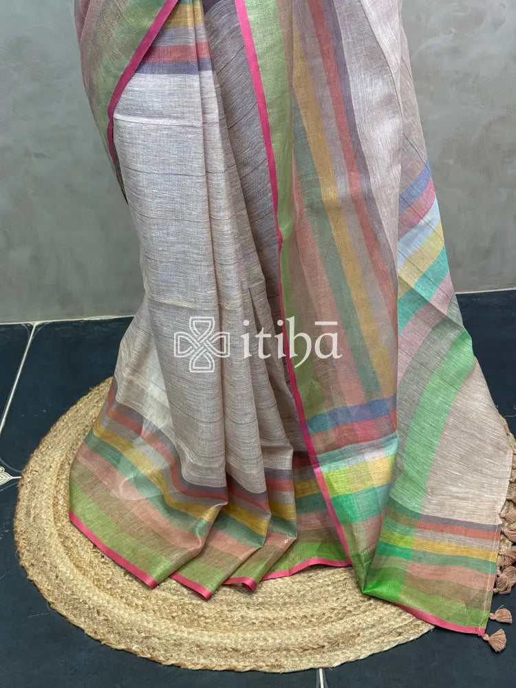LINEN SAREE