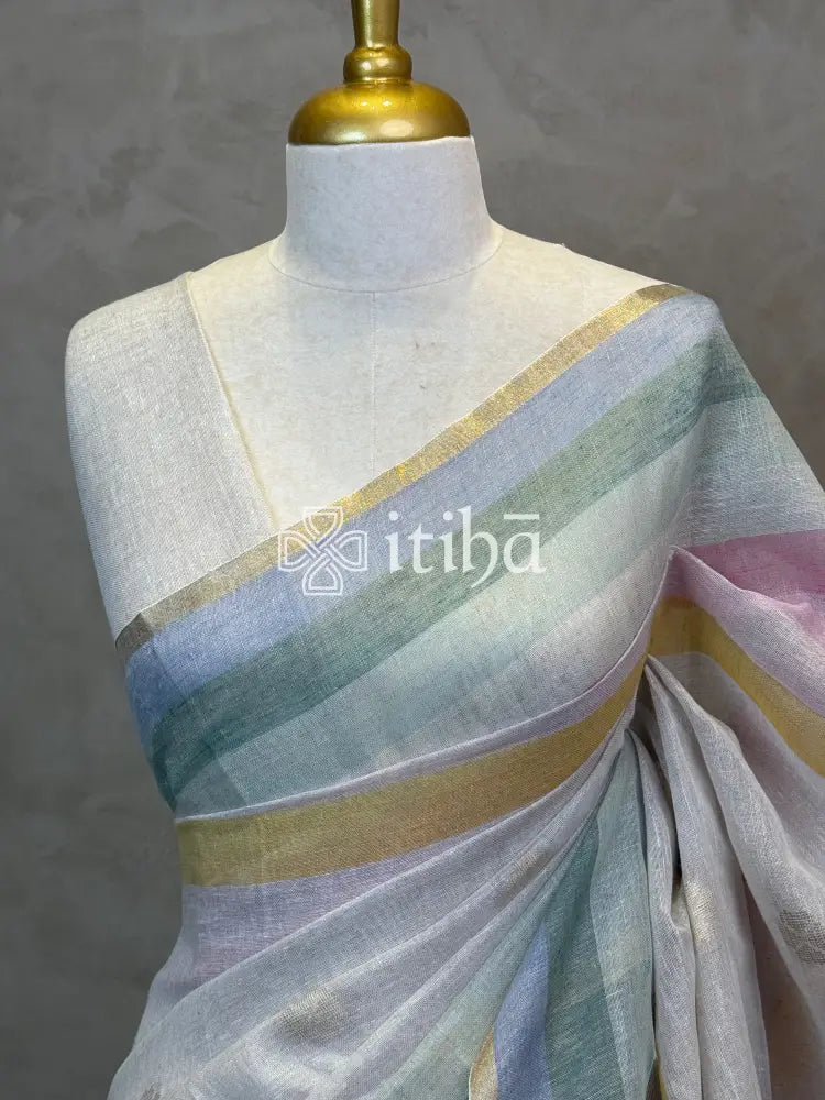 LINEN SAREE