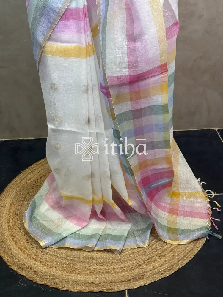 LINEN SAREE