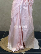 LINEN TUSSAR SILK EMBROIDERY SAREE