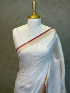 LINEN ZARI STRIPES SAREE