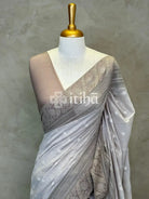 MUL CHANDERI CHIKANKARI EMBROIDERY SAREE