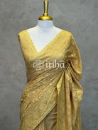 MUL CHANDERI CHIKANKARI EMBROIDERY SAREE
