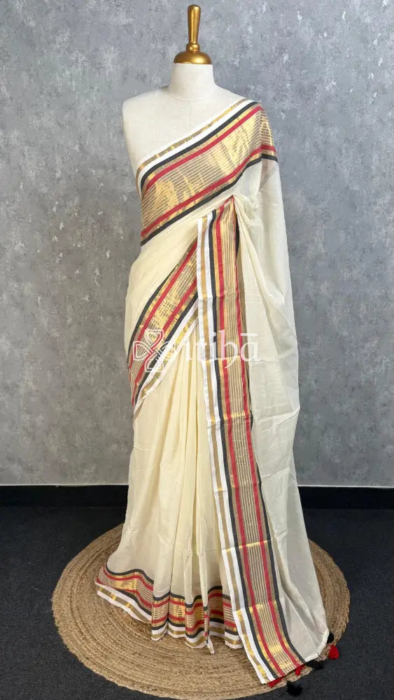 MUL COTTON SAREE