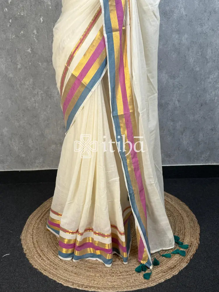 MUL COTTON SAREE