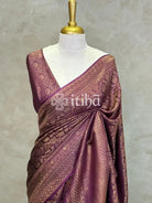 MYSORE CREPE BROCADE SILK SAREE