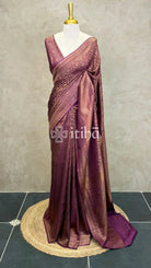 MYSORE CREPE BROCADE SILK SAREE