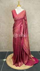 MYSORE CREPE BROCADE SILK SAREE