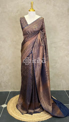MYSORE CREPE BROCADE SILK SAREE
