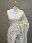 NET KOTA EMBROIDERY SAREE