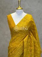 ORGANZA CHIKANKARI SAREE