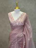 ORGANZA EMBROIDERY SAREE