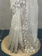 ORGANZA EMBROIDERY SAREE