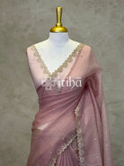 ORGANZA EMBROIDERY SAREE