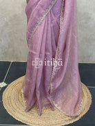 ORGANZA EMBROIDERY SAREE