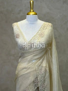 ORGANZA EMBROIDERY SAREE