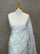 ORGANZA EMBROIDERY SAREE