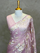 ORGANZA EMBROIDERY SAREE