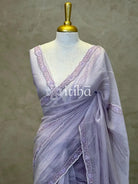 ORGANZA EMBROIDERY SAREE