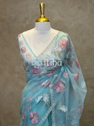 ORGANZA EMBROIDERY SAREE