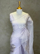 ORGANZA EMBROIDERY SAREE