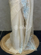 ORGANZA EMBROIDERY SAREE
