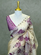 ORGANZA EMBROIDERY SAREE