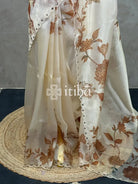 ORGANZA EMBROIDERY SAREE