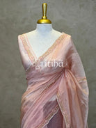 ORGANZA EMBROIDERY SAREE