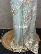 ORGANZA EMBROIDERY SAREE