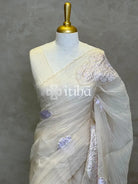 ORGANZA EMBROIDERY SAREE